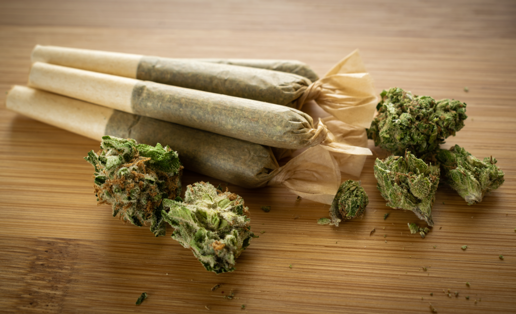 Cannabis pre-rolled joint picture